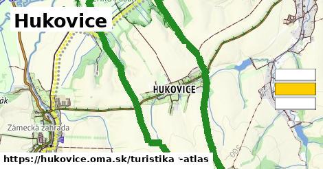 Hukovice Turistické trasy  