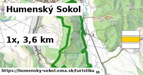 Humenský Sokol Turistické trasy  