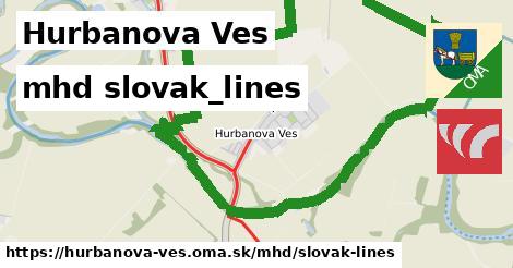 Hurbanova Ves Doprava slovak-lines 