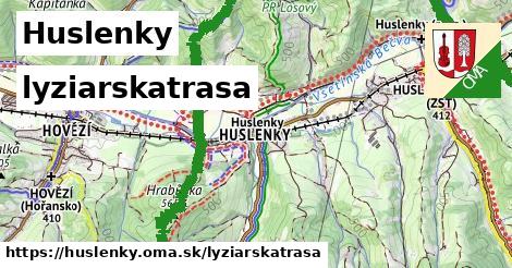 Huslenky Lyžiarske trasy  
