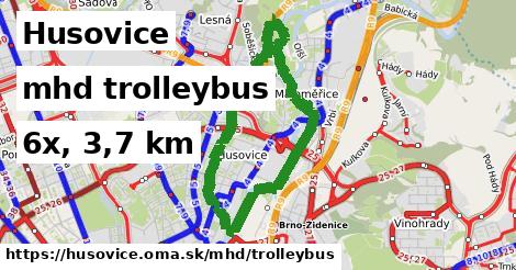 Husovice Doprava trolleybus 