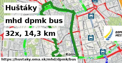 Huštáky Doprava dpmk bus