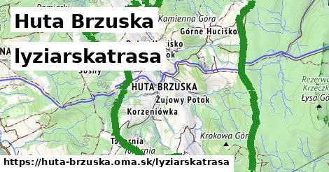 Huta Brzuska Lyžiarske trasy  