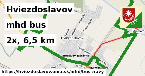 Hviezdoslavov Doprava bus 