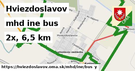 Hviezdoslavov Doprava iná bus