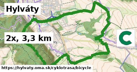 Hylváty Cyklotrasy bicycle 