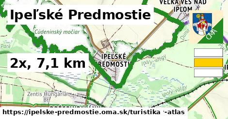 Ipeľské Predmostie Turistické trasy  