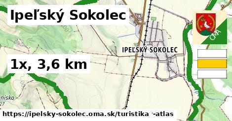 Ipeľský Sokolec Turistické trasy  