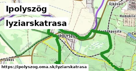 Ipolyszög Lyžiarske trasy  