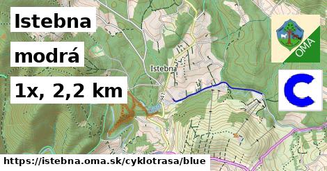 Istebna Cyklotrasy modrá 