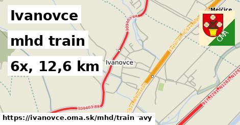 Ivanovce Doprava train 