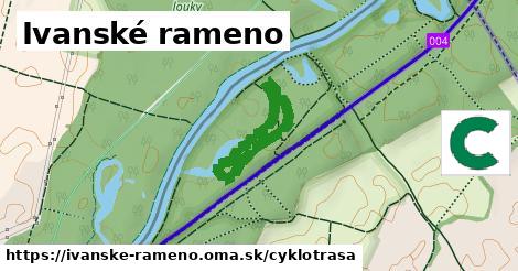 Ivanské rameno Cyklotrasy  