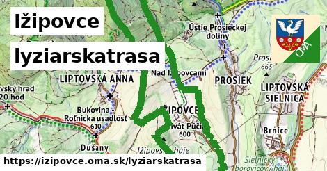Ižipovce Lyžiarske trasy  
