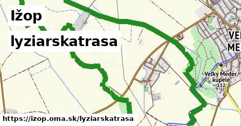 Ižop Lyžiarske trasy  