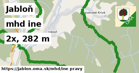 Jabloň Doprava iná 