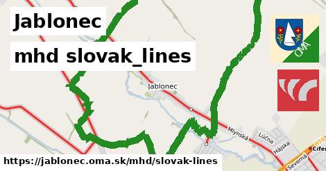 Jablonec Doprava slovak-lines 