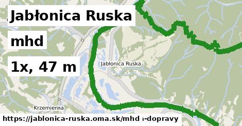 Jabłonica Ruska Doprava  