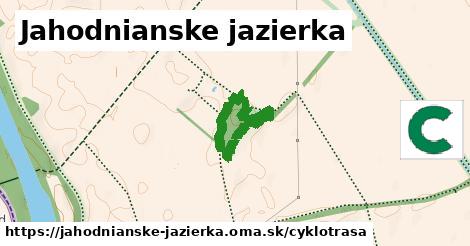Jahodnianske jazierka Cyklotrasy  