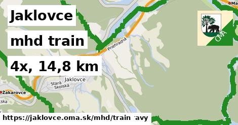 Jaklovce Doprava train 