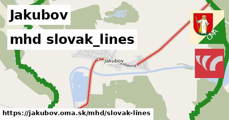 Jakubov Doprava slovak-lines 