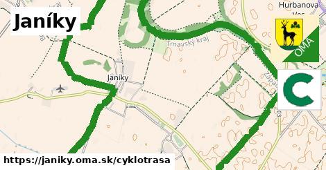 Janíky Cyklotrasy  