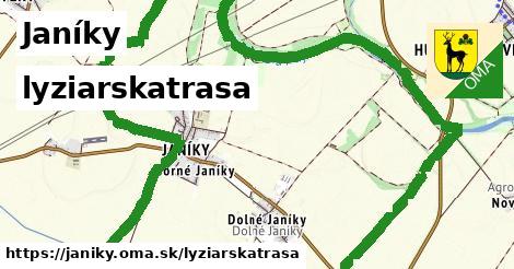 Janíky Lyžiarske trasy  
