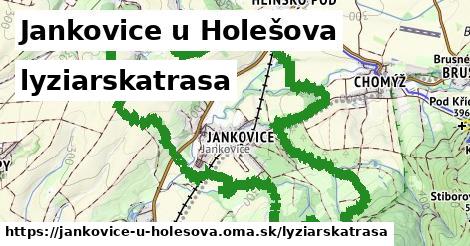 Jankovice u Holešova Lyžiarske trasy  