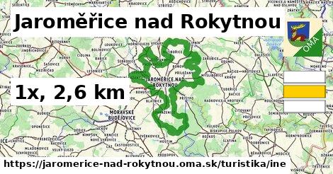 Jaroměřice nad Rokytnou Turistické trasy iná 