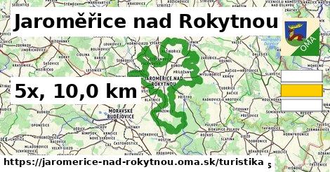 Jaroměřice nad Rokytnou Turistické trasy  