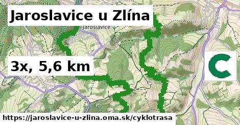 Jaroslavice u Zlína Cyklotrasy  