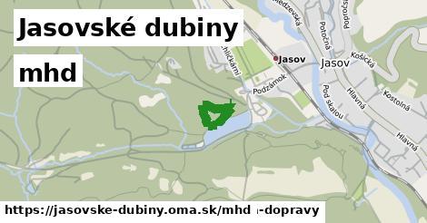 Jasovské dubiny Doprava  