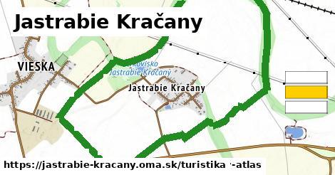 Jastrabie Kračany Turistické trasy  