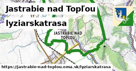 Jastrabie nad Topľou Lyžiarske trasy  