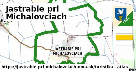 Jastrabie pri Michalovciach Turistické trasy  