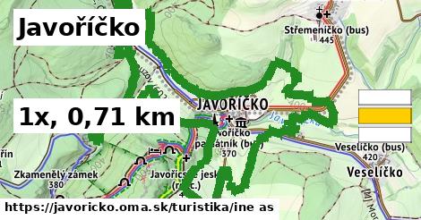 Javoříčko Turistické trasy iná 