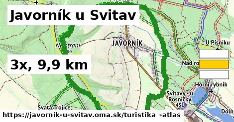 Javorník u Svitav Turistické trasy  