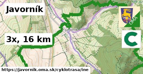 Javorník Cyklotrasy iná 