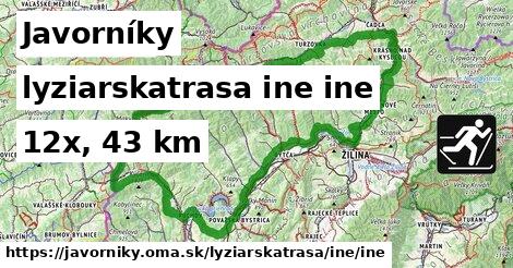 Javorníky Lyžiarske trasy iná iná