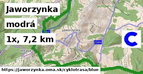 Jaworzynka Cyklotrasy modrá 