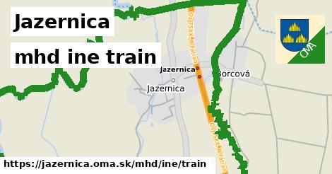 Jazernica Doprava iná train