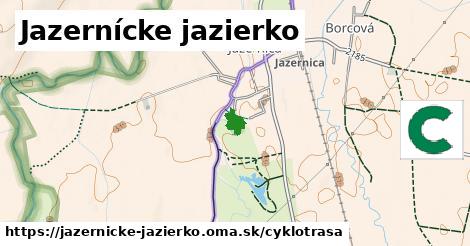 Jazernícke jazierko Cyklotrasy  