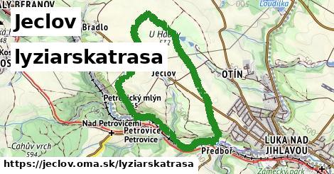 Jeclov Lyžiarske trasy  