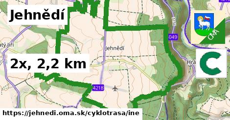 Jehnědí Cyklotrasy iná 