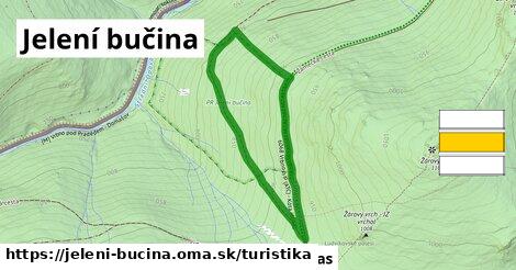 Jelení bučina Turistické trasy  