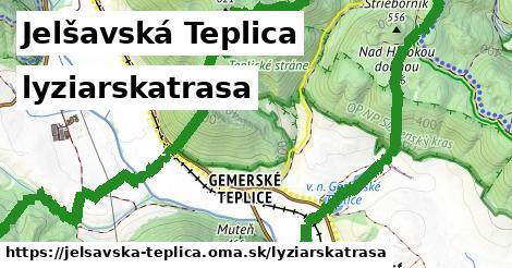 Jelšavská Teplica Lyžiarske trasy  