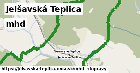 Jelšavská Teplica Doprava  