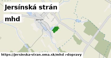 Jersínská strán Doprava  