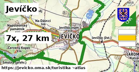 Jevíčko Turistické trasy  