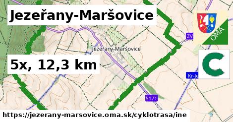 Jezeřany-Maršovice Cyklotrasy iná 