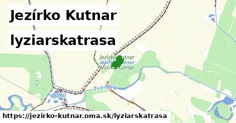 Jezírko Kutnar Lyžiarske trasy  